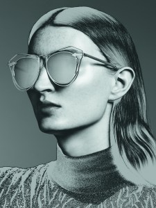 Karen Walker's "Metals" eyewear campaign