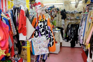The Hayatochiri boutique inside the Kitakore building.