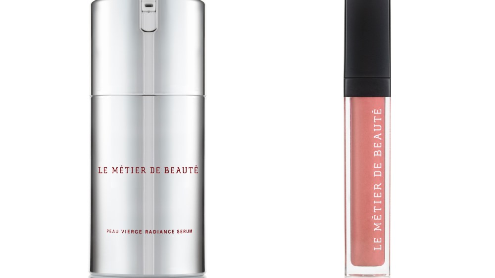 New products from Le Métier de Beauté: Peau Vierge Radiance Serum and Moisture Matte Lip Crème.