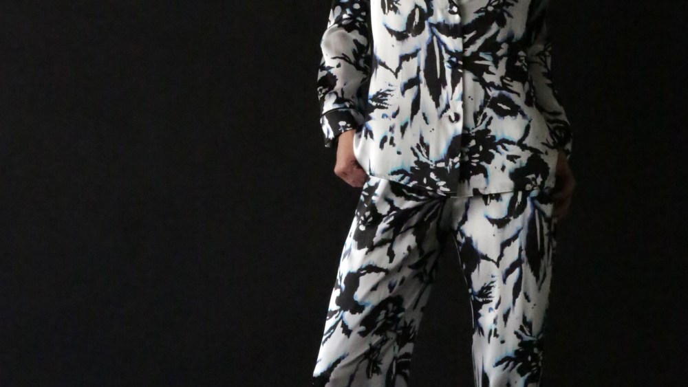 A look from Marie France Van Damme's resort 2017 collection