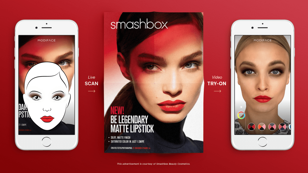 ModiFace Launches Live Scan to Enable Instant Makeup Swaps
