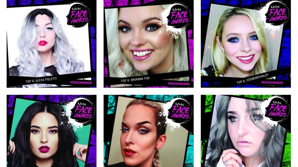 NYX Announces Six Finalists for the Annual FACE Awards