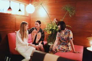 Women of Cinefamily dinner Ashleigh Parsons Brie Larson Alia Penner