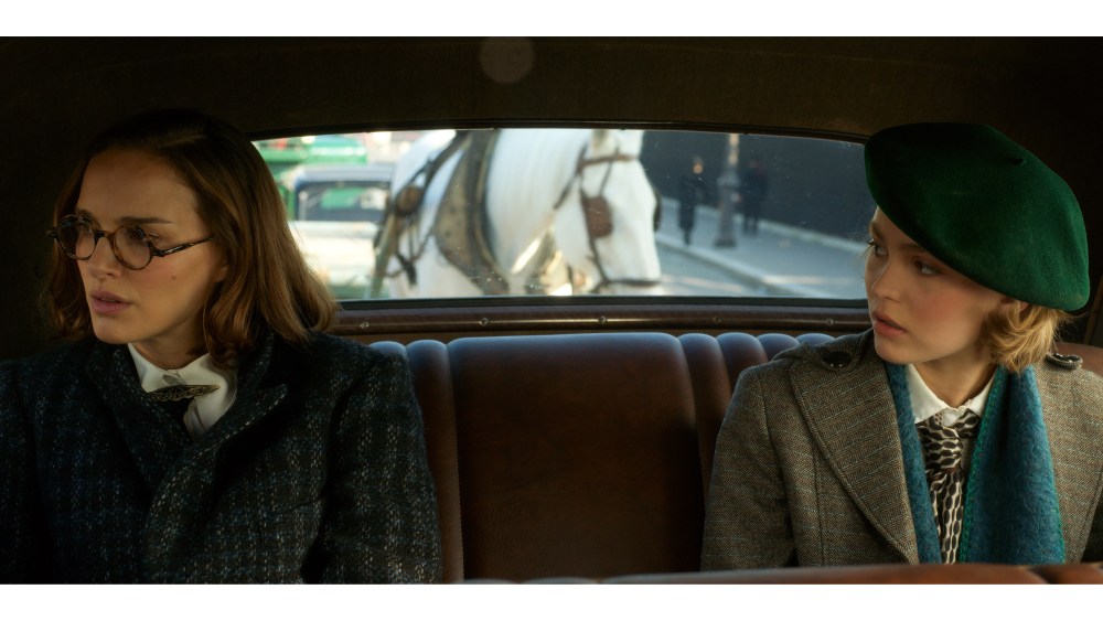 Natalie Portman and Lily-Rose Depp in 'Planetarium'