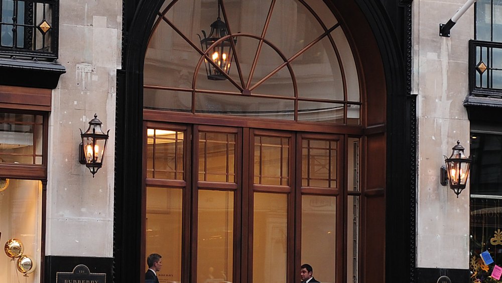 Burberry flagship store in Regent Street