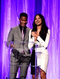 Hollywood Foreign Press Association Grants Banquet, Cocktail Reception Nate Parker Jurnee Smollett Bell