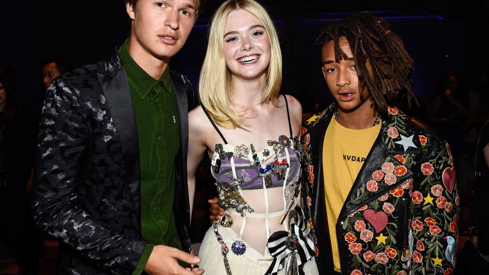Ansel Elgort Elle Fanning Jaden Smith