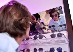 Joe Keery at the Perverse Sunglasses downtown Los Angeles showroom.