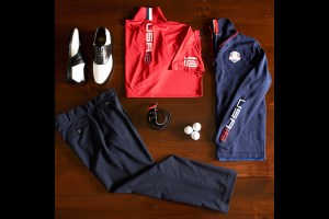 A look at a Ralph Lauren uniform for the Ryder Cup.