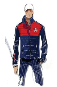 A look at a Ralph Lauren uniform for the Ryder Cup.