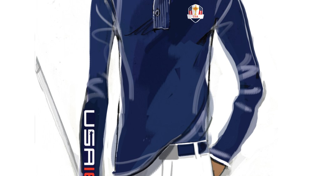 A look at a Ralph Lauren uniform for the Ryder Cup.