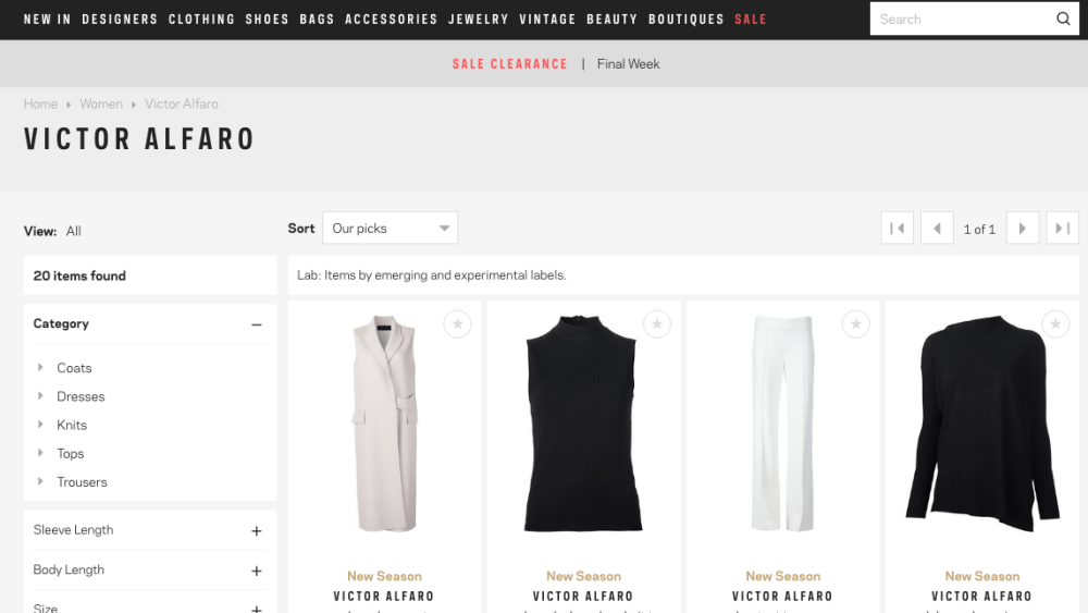 Victor Alfaro Launches E-commerce With Farfetch