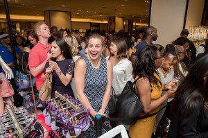 The scene at the Berlei Sports Bra Launch at Macy's with Serena Williams