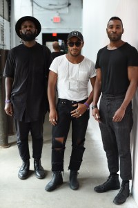 Street style at the Bacardi x The Dean Collection: No Commission art and music show.
