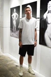 Street style at the Bacardi x The Dean Collection: No Commission art and music show.