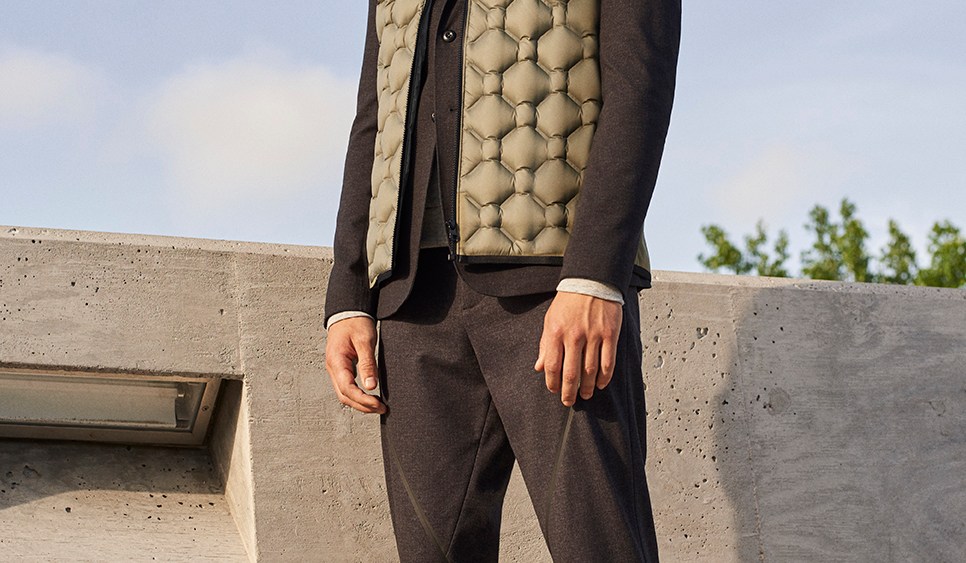 A look from the Tim Coppens-designed UAS collection.