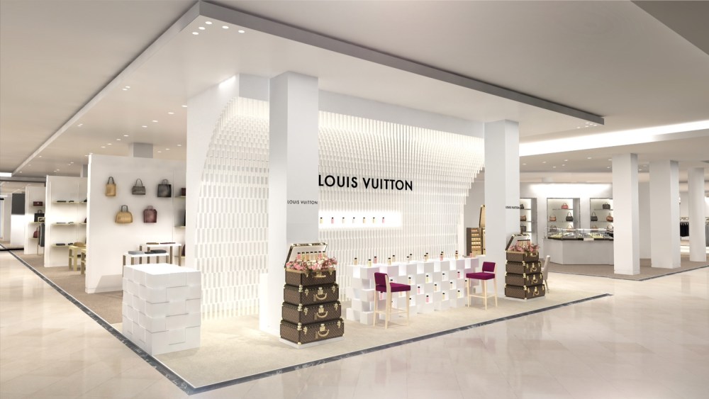 Vuitton Sets Five Pop-ups for Perfume Launch