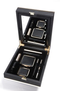 The portable makeup mirror.