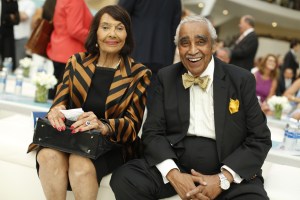 Charles Rangel and his wife Alma.