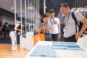 A scene from Spinexpo in Shanghai