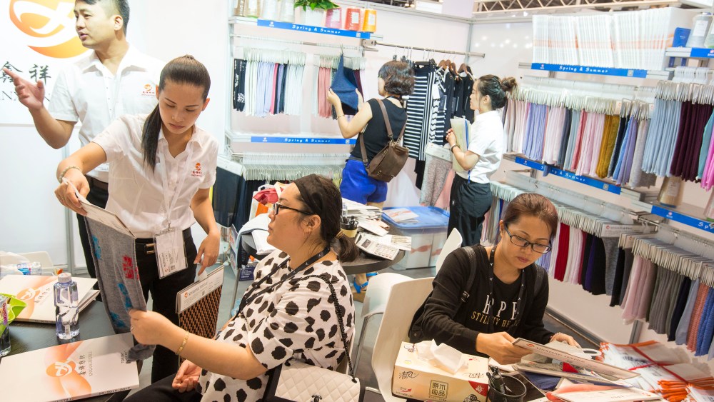 A scene from Spinexpo in Shanghai