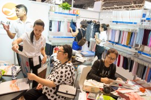 A scene from Spinexpo in Shanghai