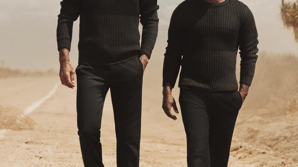 David Beckham and Kevin Hart in the H&M campaign
