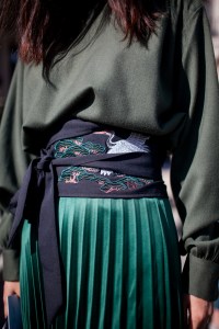 Street style at Paris Fashion Week spring 2017