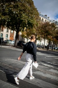 Street style at Paris Fashion Week Spring 2017