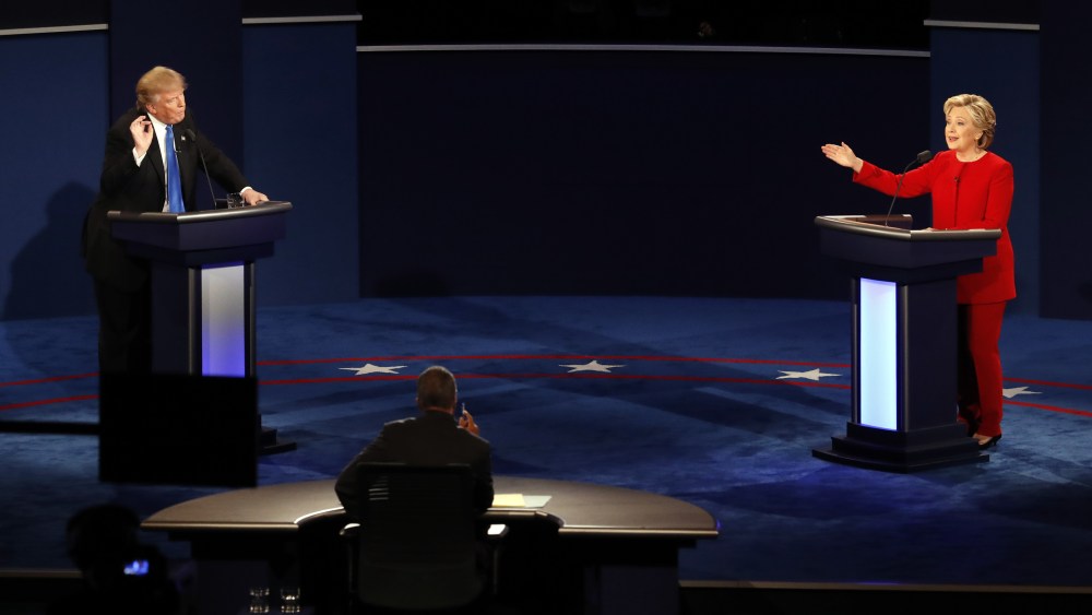 Clinton and Trump Presidential Debate