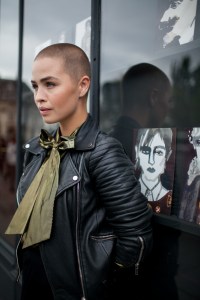 Street style at Paris Fashion Week Spring 2017