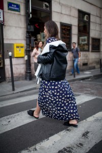 Street style at Paris Fashion Week Spring 2017