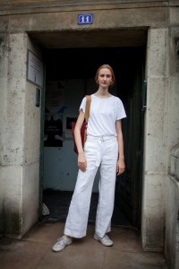 Street style at Paris Fashion Week Spring 2017