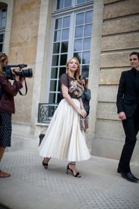 Street style at Paris Fashion Week Spring 2017