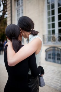 Street style at Paris Fashion Week Spring 2017