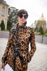 Street style at Paris Fashion Week Spring 2017