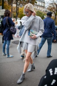 Street style at Paris Fashion Week Spring 2017