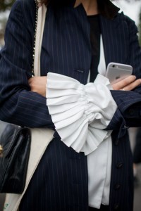 Street style at Paris Fashion Week Spring 2017