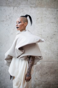 Street style at Paris Fashion Week Spring 2017