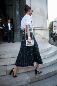 Street style at Paris Fashion Week Spring 2017