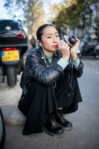 Street style at Paris Fashion Week Spring 2017