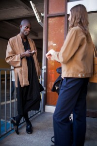 Street style at Paris Fashion Week Spring 2017