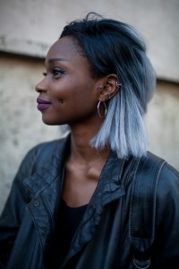 Street style at Paris Fashion Week Spring 2017