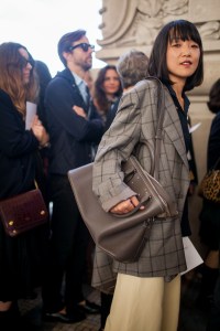 Street style at Paris Fashion Week Spring 2017