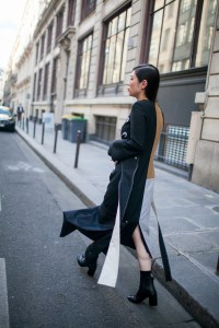 Street style at Paris Fashion Week Spring 2017