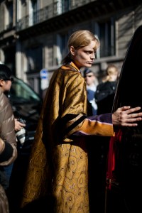 Street style at Paris Fashion Week Spring 2017