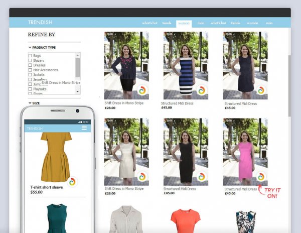 Zeekit Debuts Virtual Fitting Room App