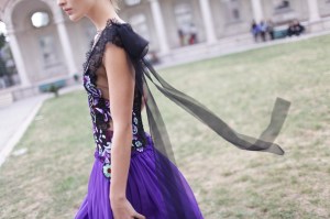 Backstage at Alberta Ferretti Spring 2017
