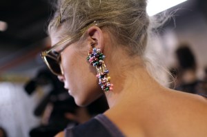 Backstage at Antonio Marras Spring 2017