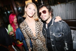 Arizona Muse and Olivier Zahm